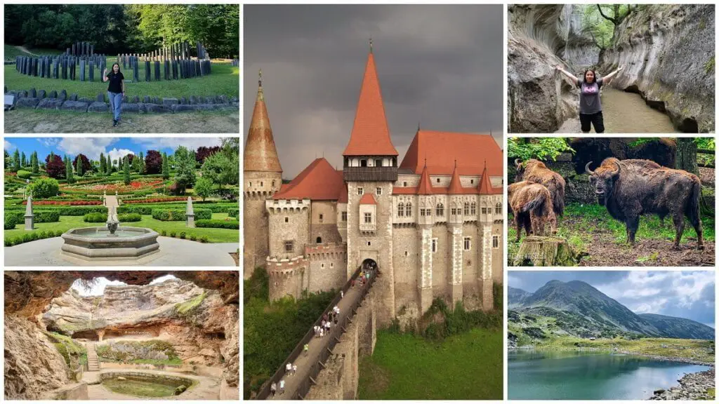 Cetate dacică și dealurile Hunedoarei, în apropierea campingului